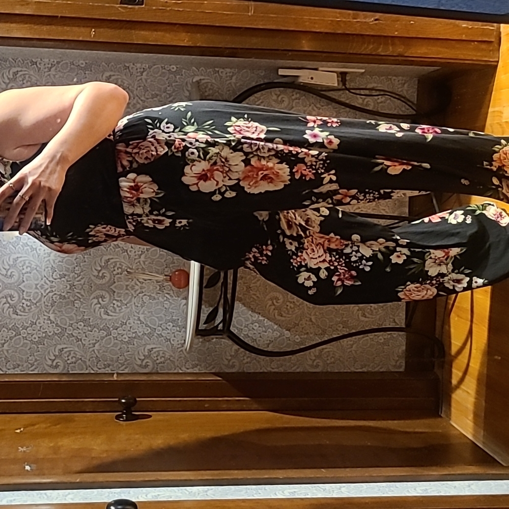 Floral jumpsuit